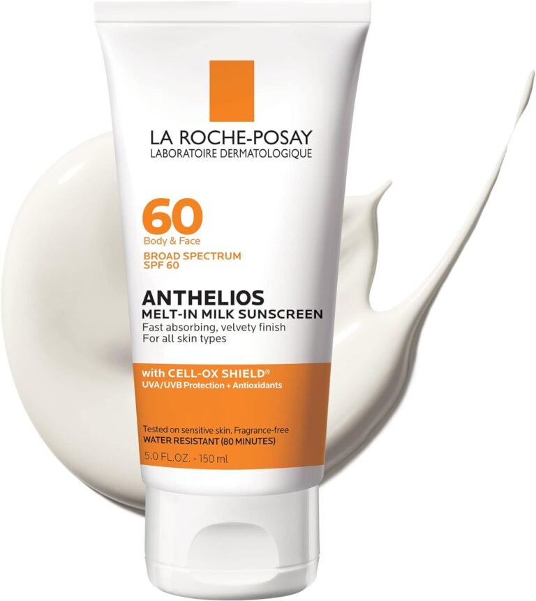 La Roche-Posay Sunscreen – Antioxidant-rich, water-resistant UV defense for all skin types."